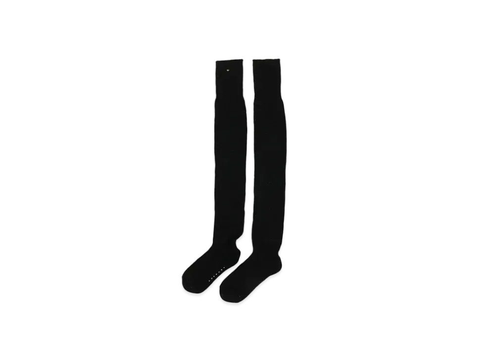 ANDANDMARY Baby Knit Knee High Sox "Black"