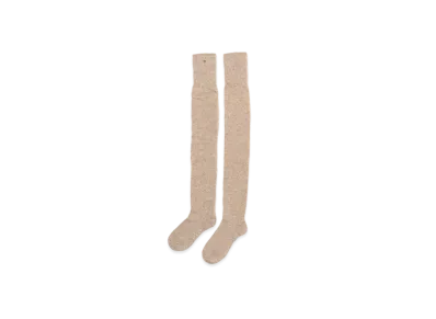 ANDANDMARY Baby Knit Knee High Sox "Beige"