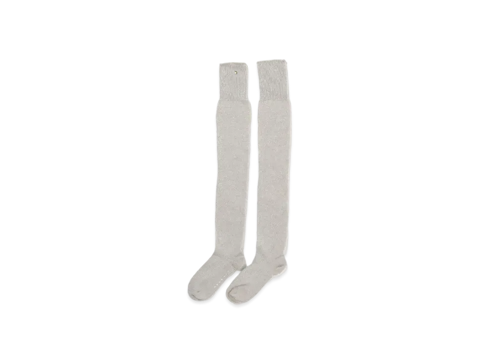 ANDANDMARY Baby Knit Knee High Sox "Gray"