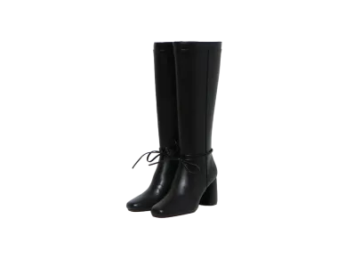 ANDANDMARY Elina Ribbon Long Boots "Black"