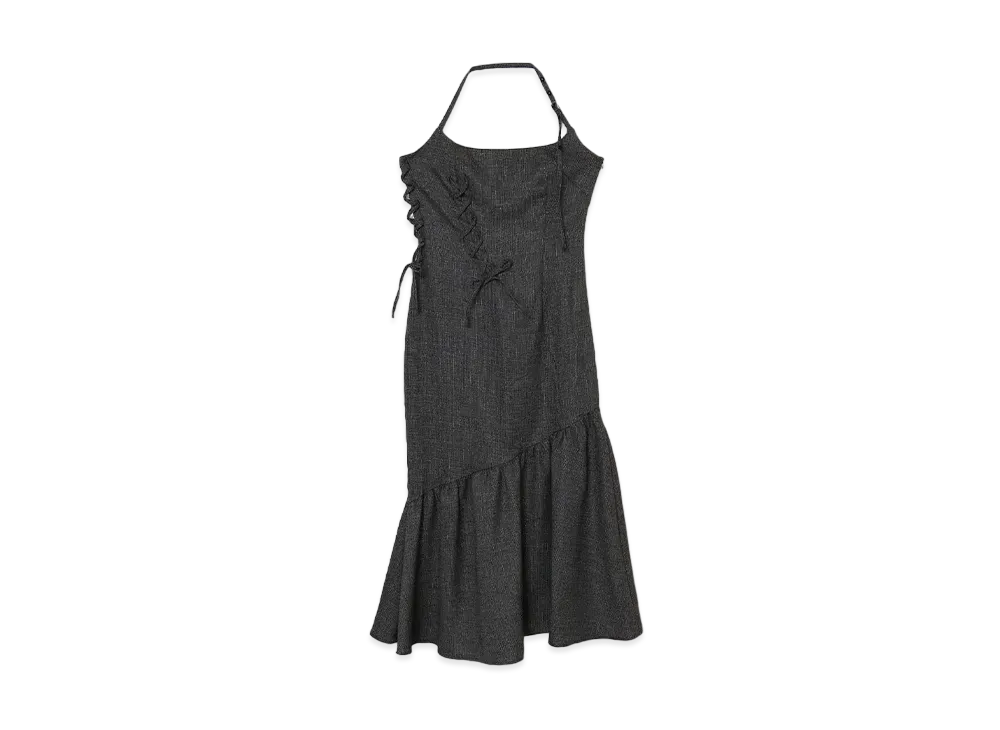 ANDANDMARY Lillian Ribbon Dress "Black"