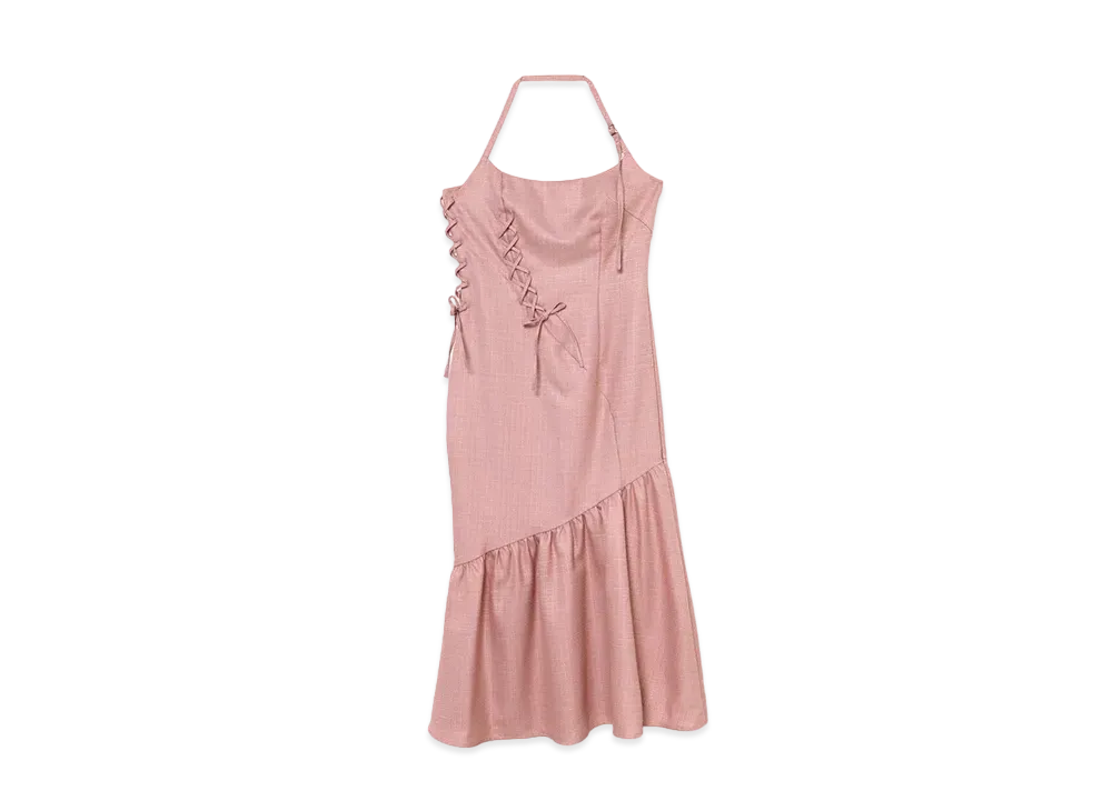 ANDANDMARY Lillian Ribbon Dress "Pink"