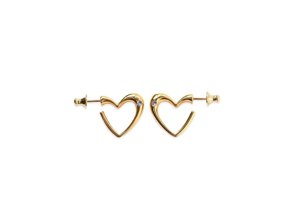 ANDANDMARY Mary Heart Pierce "Tanzanite"