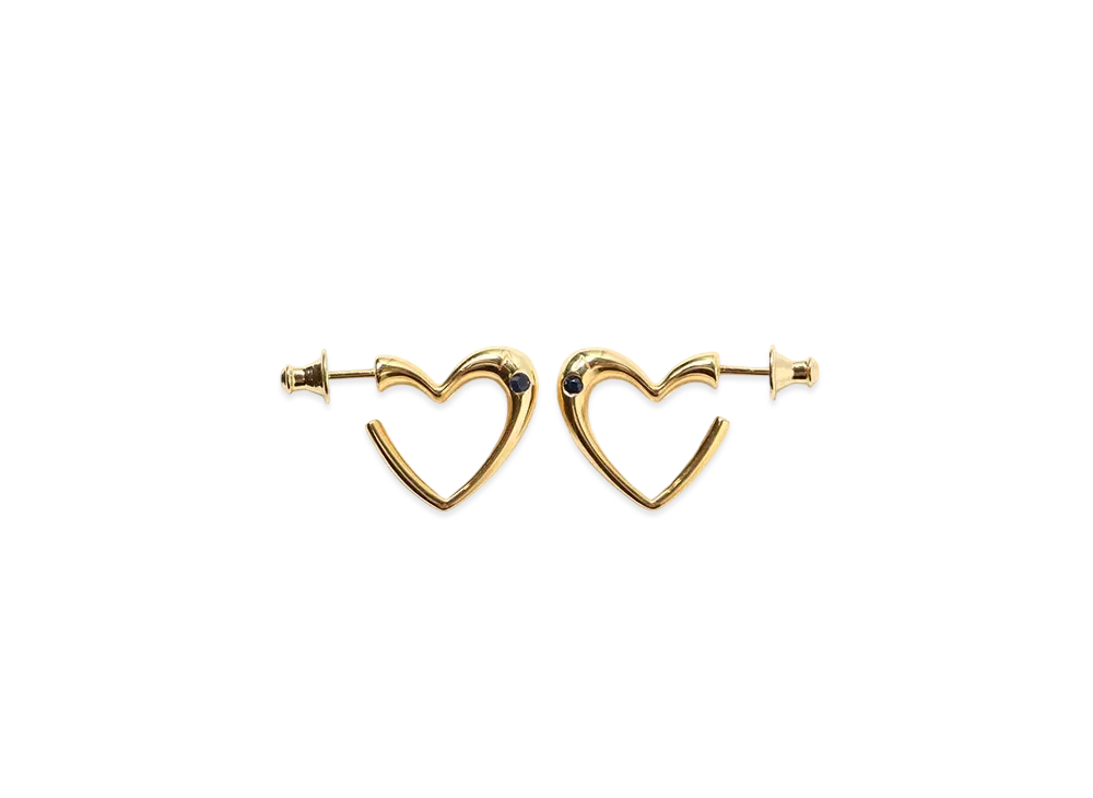 ANDANDMARY Mary Heart Pierce "Sapphire"