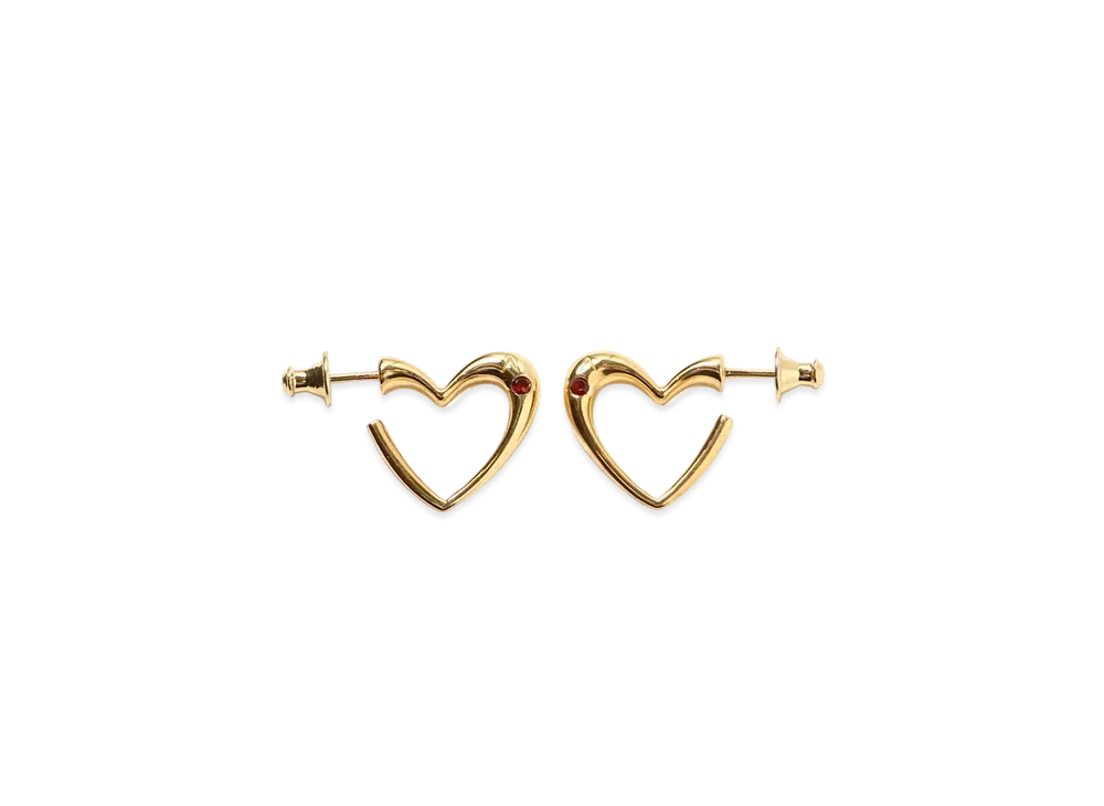 ANDANDMARY Mary Heart Pierce "Garnet"