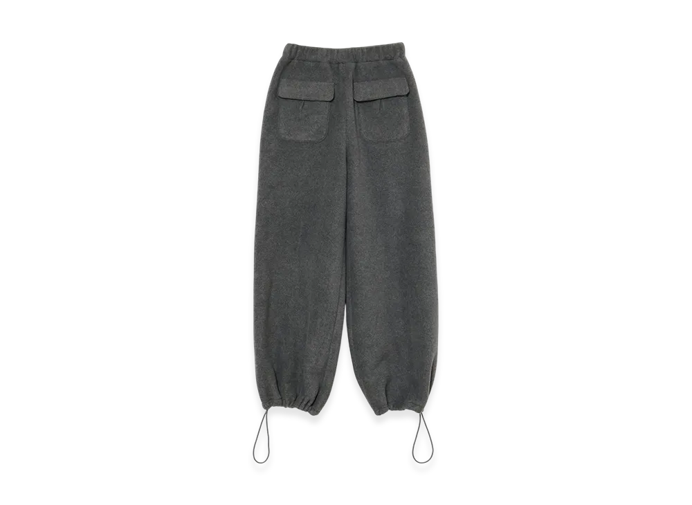 ANDMARY Mary Logo Fleece Pants "Gray"