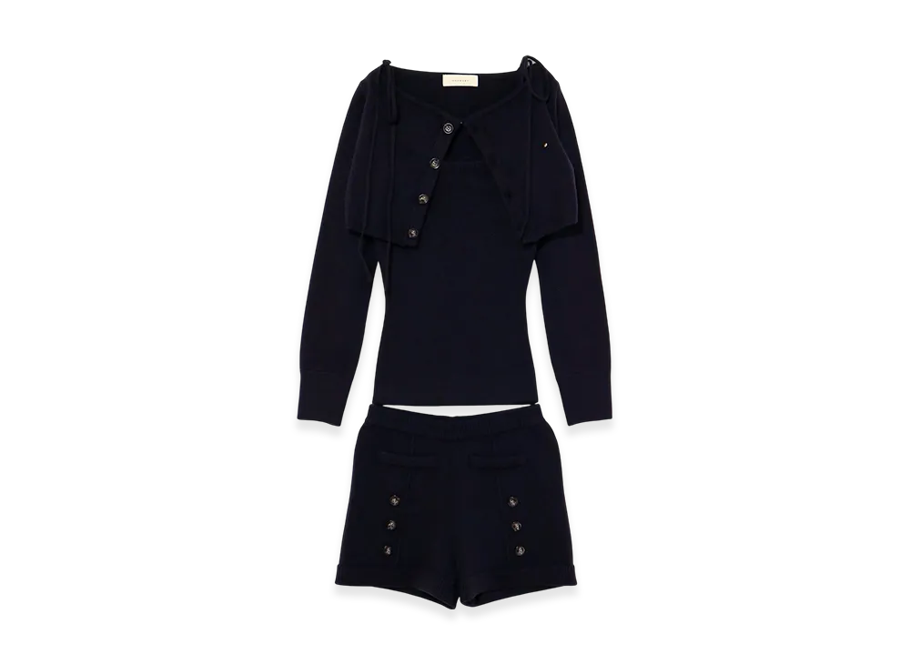 ANDMARY Sara Knit Set Up "Navy"