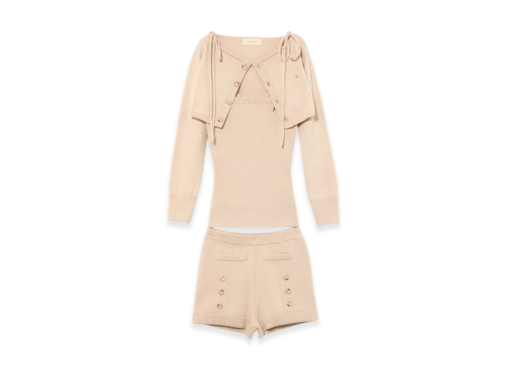 ANDMARY Sara Knit Set Up "Beige"
