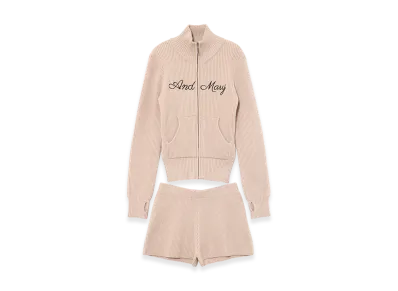 ANDMARY Letter Mary Logo Set Up "Beige"