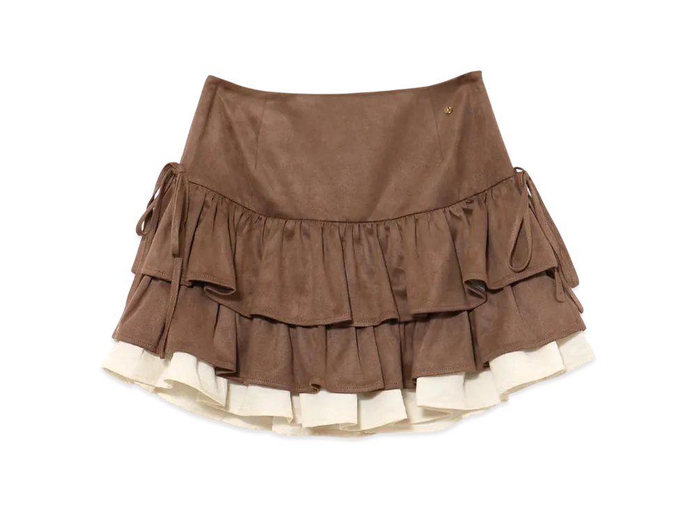 ANDMARY Mel Gather Skirt "Brown"
