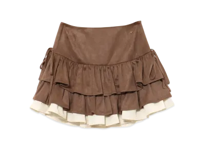 ANDMARY Mel Gather Skirt "Brown"