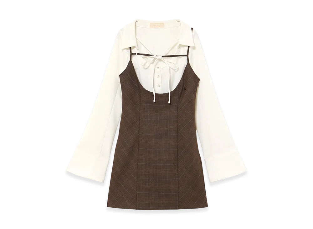ワンピース andmary Betty layered dress am1354 andmary Betty layered dress