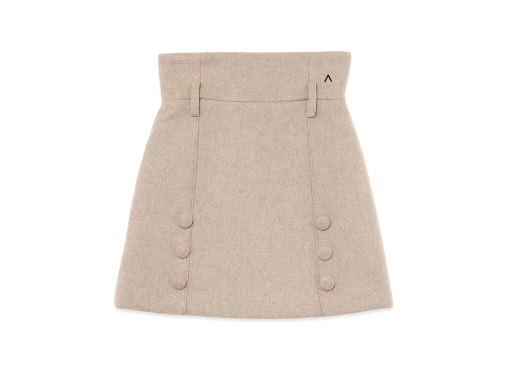 ANDMARY Blair High Waist Skirt "Pink Beige"