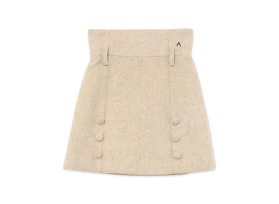 ANDMARY Blair High Waist Skirt "Beige"