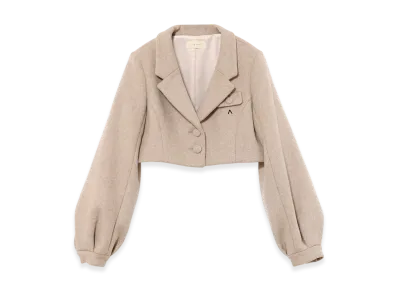 ANDMARY Blair Short Jacket "Pink Beige"