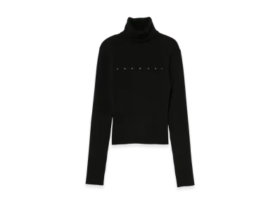 ANDMARY Mary Turtle Knit Tops "Black"