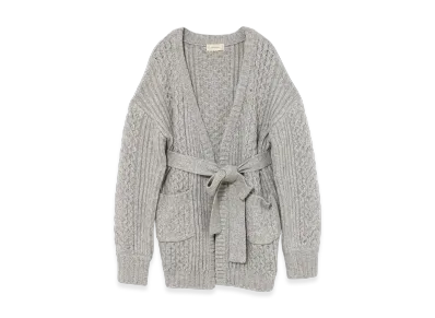 ANDMARY Hug Knit Cardigan "Gray"