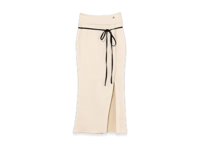 ANDMARY Ribbon Mermaid Skirt "Ivory"