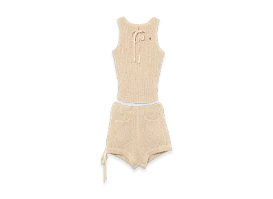 ANDMARY Meow Ribbon Set Up "Beige"