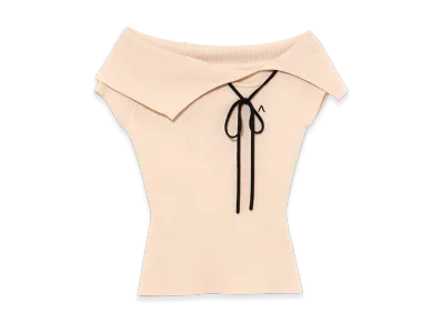 ANDMARY Amari Ribbon Tops "Baby Pink"