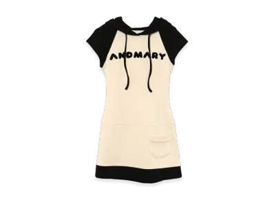 ANDMARY Mary Logo Mini Dress "Black"