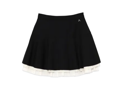 ANDMARY Chuchu Flare Mini Skirt "Black"