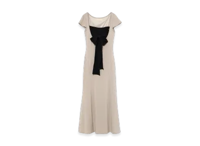 ANDMARY Lady Like Long Dress "Beige"