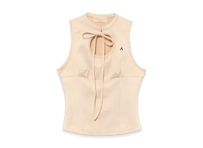 ANDMARY Retty Silky Tank "Beige"