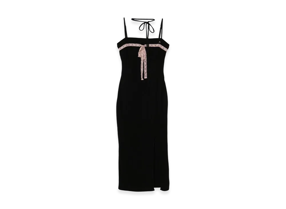 Della ribbon dress andmary black