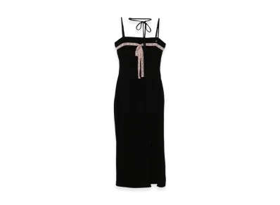 ANDMARY Della Ribbon Dress "Black"