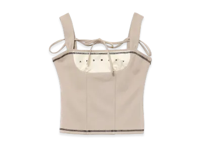 ANDMARY Luca Stitch Tops "Beige"