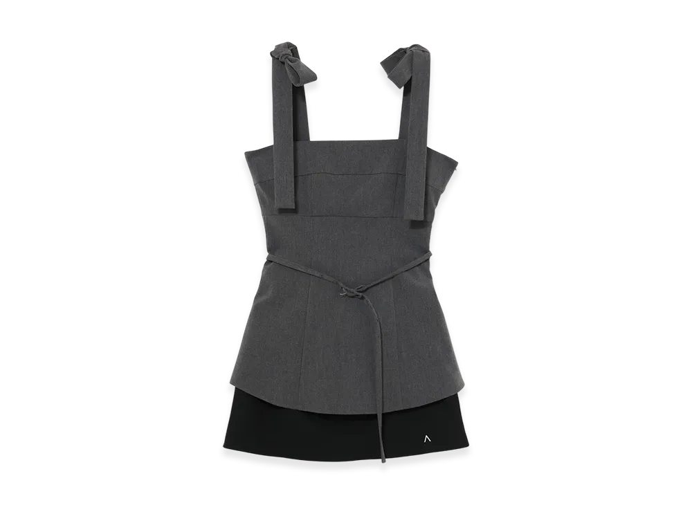 ANDMARY Georgie Layered Set Up "Gray"