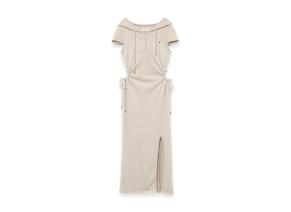 ANDMARY Emily Slit Dress "Beige"