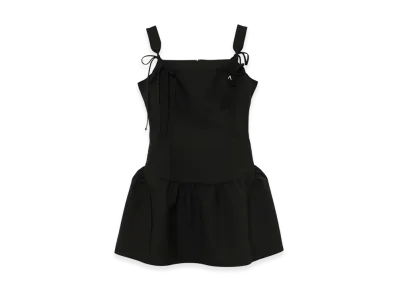 ANDMARY Elsie Flare Mini Dress "Black"
