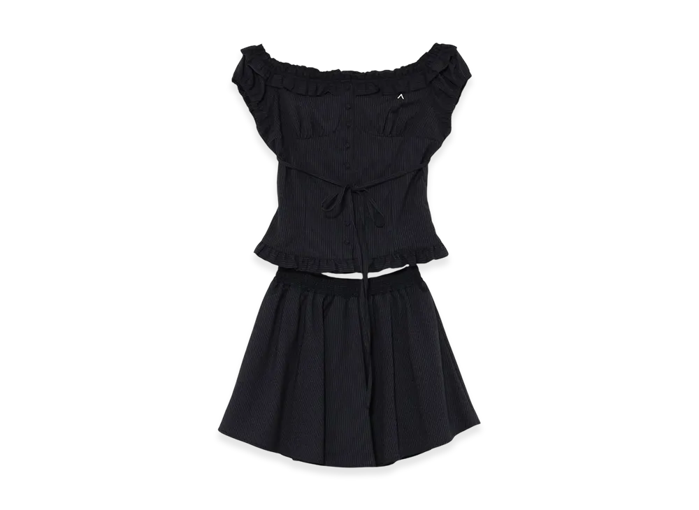 ANDMARY Matilda Frill Set Up "Navy"