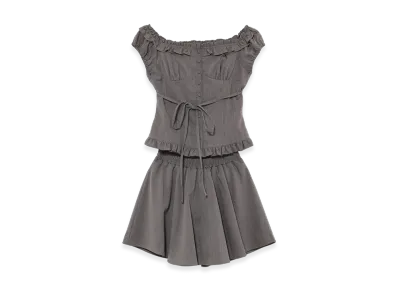 ANDMARY Matilda Frill Set Up "Gray"