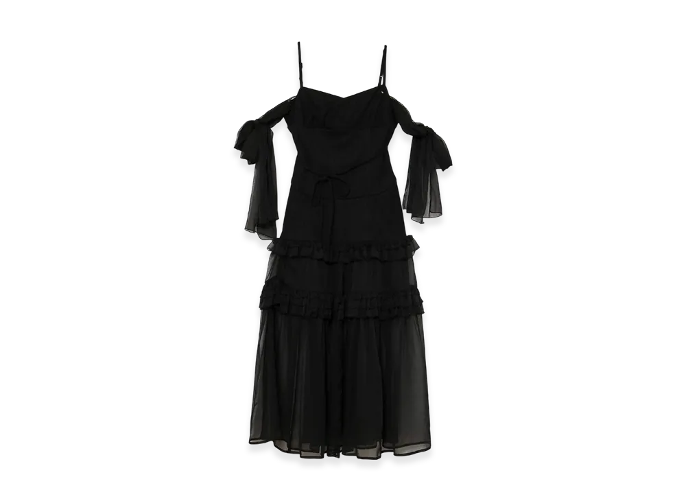ANDMARY Simon Flare Dress "Black"