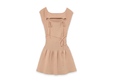 ANDMARY Bebe Mini Dress "Beige"