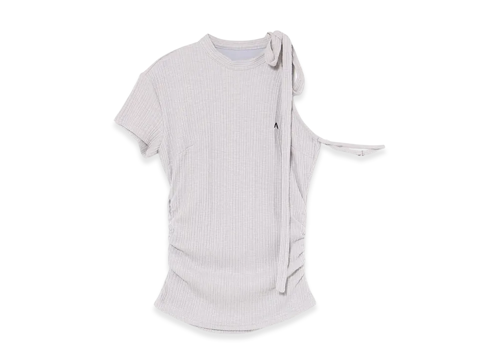 ANDMARY Manon Ribbon Tops "Blue"