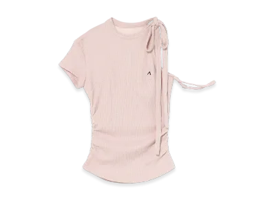 ANDMARY Manon Ribbon Tops "Pink"