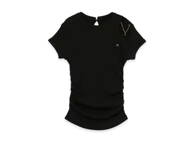 ANDMARY Luna Charm Tops "Black"