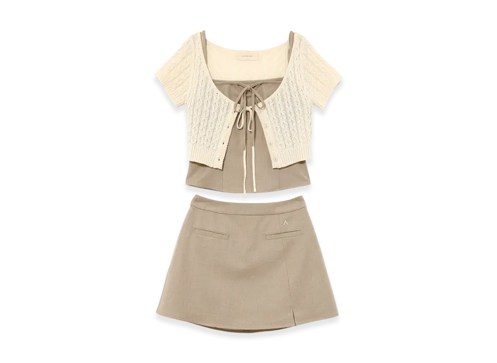 ANDMARY Quinn Set Up "Beige"