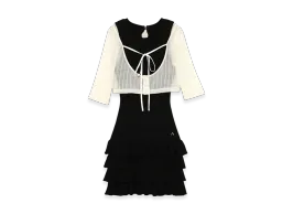 ANDMARY Sophia Frill Set Dress ANDMARY Sophia Frill Set Dress