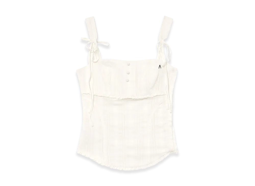 ANDMARY Emma Lace Tops "White"