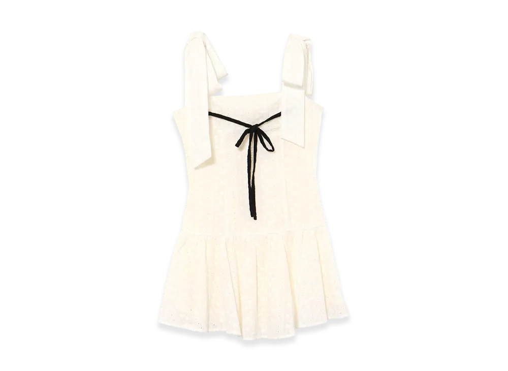 ANDMARY Natalie Mini Dress "White"