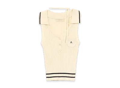ANDMARY Ami Line Tops "Ivory"