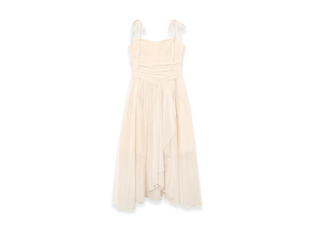 ANDMARY Wendy Seethrough Flare Dress 