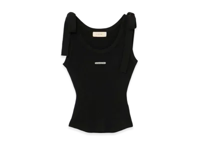 ANDMARY Avrill Ribbon Tops "Black"