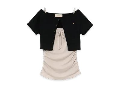 ANDMARY Vickey Set Tops "Black"