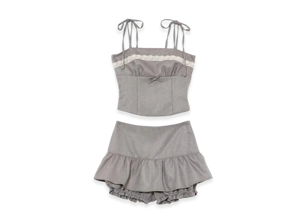 ANDMARY Baby Pants Set Up "Gray"